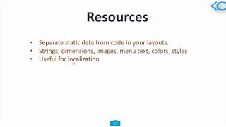 What are Android Resources ?