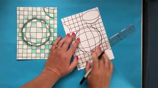 Drawing an Optical Illusion Sphere