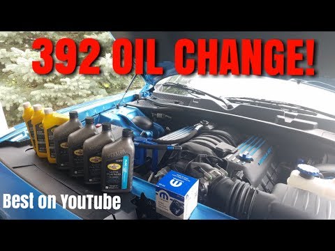 How many quarts of oil goes in a 392 Hemi?