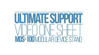 The MDS-100 and MDS-X from Ultimate Support