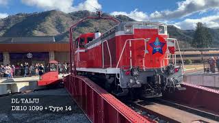 DL Taiju Diesel Locomotive - from the Turntable to Coupling