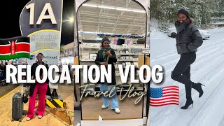 TRAVEL VLOG: RELOCATING FROM KENYA(🇰🇪) TO USA (🇺🇸)