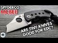 Spyderco McBee Folding Knife - Overview and Review