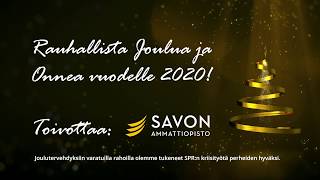 Joulutervehdys 2019, Savon ammattiopisto