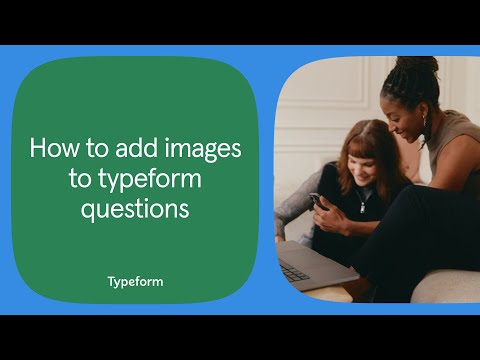 How do I add pictures to Typeform options?