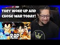 Reaction to GOKU & VEGETA RAP | 