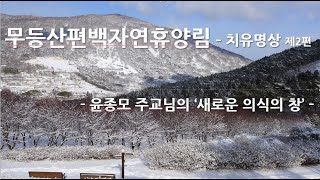 무등산편백자연휴양림 - 윤종모주교님의 치유명상 (2편) - '새로운 의식의 창'