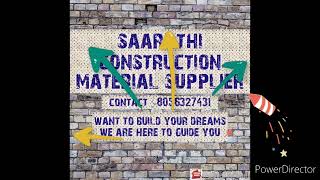 கட்டுமான பொருட்கள் பற்றிய தகவல்கள். #saarathibuilders #constructiontips #buildersincoimbatore