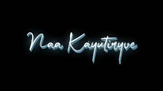 Naa Kaayuthiruve - Kariya 2 | Sonu Nigam | Santosh, Mayuri | Karan B Krupa | KA 29 Kannada Lyrics |