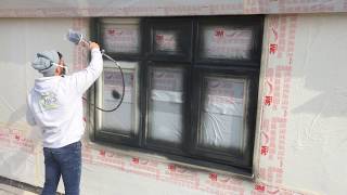 How to Spray Painting Upvc windows Essex London from Household Paint Services LTD