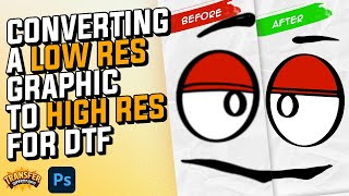 Revolutionize Your Prints: Convert Low Res to High Res for DTF!