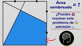 ¿Puedes resolver este problema de admisión? | ☝👀🤓