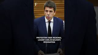 Spain: Massive Protests Against Govt’s Handling of Deadly Floods | Subscribe to Firstpost