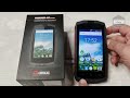 crosscall trekker m1 core waterproof and resistant smartphone ip67 4g smartphone unboxing