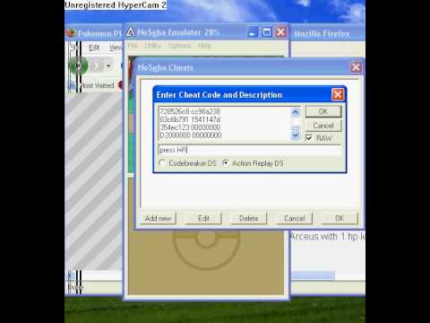 pokemon platinum(us) deoxys action replay code pokemon platinum(us) deoxys action replay code