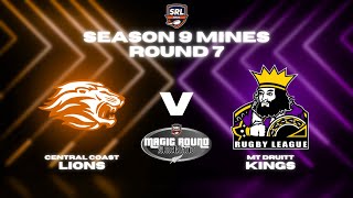 Central Coast vs Mt Druitt | Season 9 Mines, Round 7 | SRL