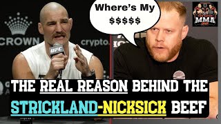 🔥 Xtreme Couture Coach TELLS ALL about BEEF between Strickland and Nicksick! 🔥