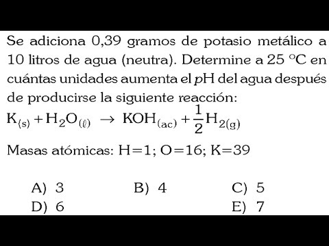 ACIDOS Y BASES EJERCICIO RESUELTO DE PH - YouTube