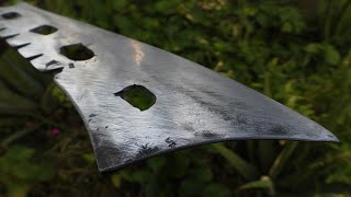 Restoring A Rusted Machete into A Sharp Machete | Machetes