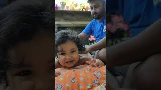 রোজ রাতে ঘুমোতে যাওয়ার আগে☺️#tomadermehu #shorts  #bengalivlog #babyactivities #cutebaby