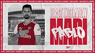 THE FIRST INTERVIEW | Pablo Mari speaks after becoming a Gunner!
