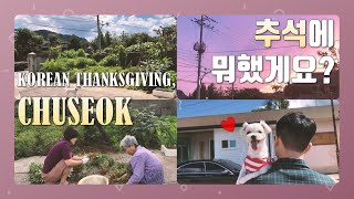 [Eng/Kor sub] 추석맞이 할머니댁에 다녀왔어요! I went to see grandma for Chuseok! | 힐링 브이로그