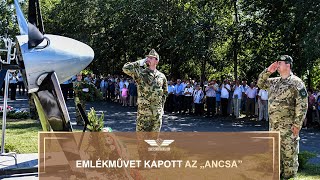 Emlékművet kapott az „Ancsa”