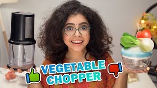 VEGETABLE CHOPPERS!! Electric VS Manual Does it Work?? | Honest Review Ep 5 | Wonder Munna Unplugged