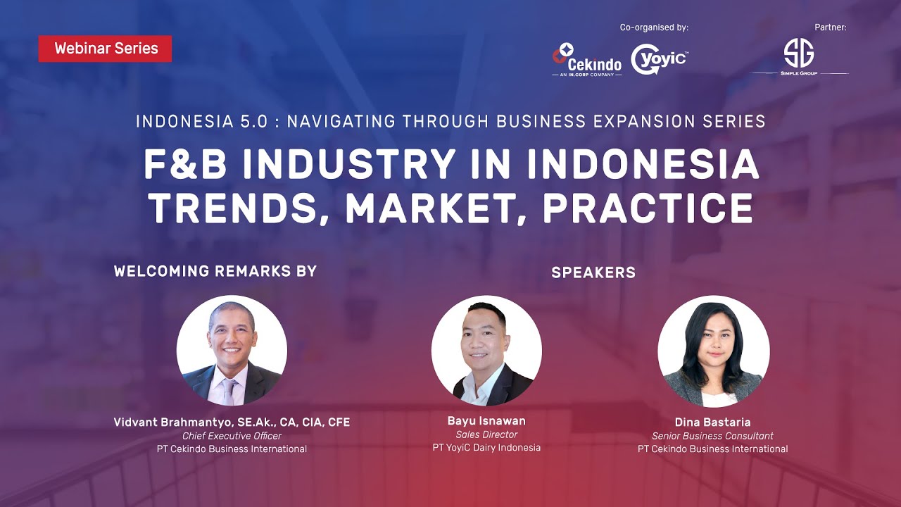 F&B Industry In Indonesia: Trends, Market, Practice - YouTube