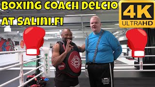 Boxing Coach Delcio at Salini Sport Center 4K @salinisportcenter2018 #Boxing #Nyrkkeily #coach