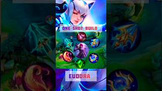 MLBB Eudora Best Build🔥| Mobile Legends: Bang Bang | #mlbb #eudora #oneshot #bestbuild