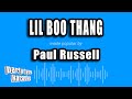 Paul Russell - Lil Boo Thang (Karaoke Version)