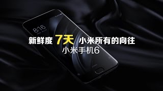 新鲜度7天 | 小米所有的向往——小米手机6