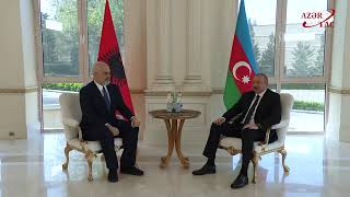 President Ilham Aliyev, Prime Minister of Albania held one-on-one meeting