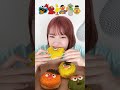 セサミストリートドーナツ🍩　 mukbang asmr 咀嚼音asmr モッパン エルモ クッキーモンスター セサミストリート sesamestreet