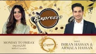 Expresso With Armala Hassan And Imran Hassan - 25 October 2022 - Express News