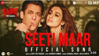 Seeti Maar Radhe Song (Official Video) Salman Khan Ft Disha P | Radhe Movie Song | Seti Mar Seti Mar