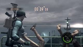 バイオハザード５マーセナリーズ Jill(BSAA) Solo 船首甲板 殲滅