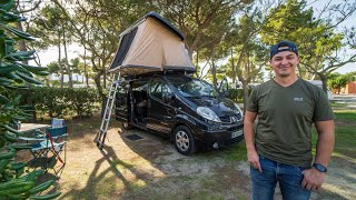 Visite complète de notre VAN! - Renault Traffic avec tente de toit