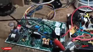 Hitachi Inverter AC PCB testing |compressor not working| Hitachi inverter PCB | PCB inverter|Hitachi