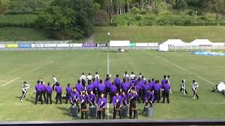 天理教校学園高校マーチングバンド部 Violet Impulse 親里競技場にて   Tenri Kyoko high school marching band at Oyasato stadium