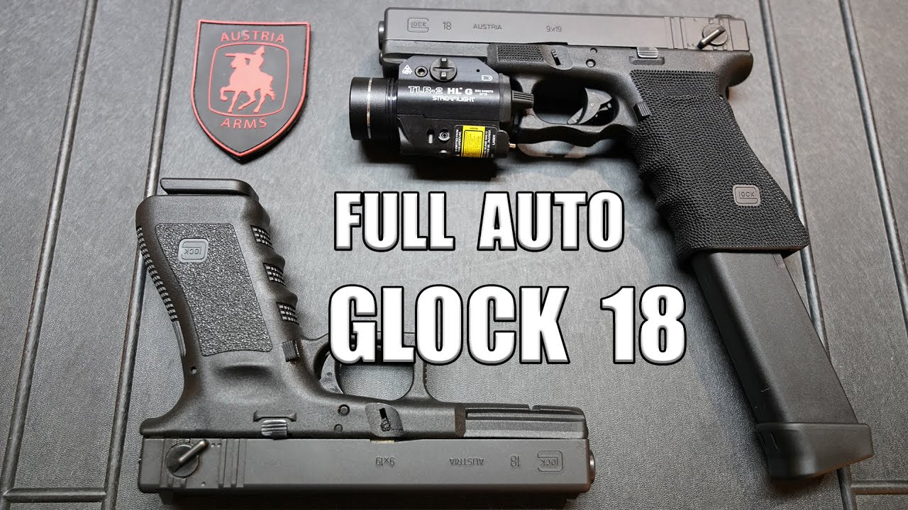 Glock 18 Airsoft Full Auto Aw Custom Vx Tactical Pistol Carbine