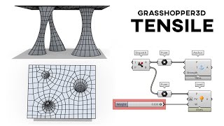 Grasshopper Kangaroo Tutorial (Parametric Structure)