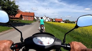 Unsere erste E-Rollertour von Wolfhagen nach Volkmarsen zur Kugelsburg im Juni 2019, von tubehorst1