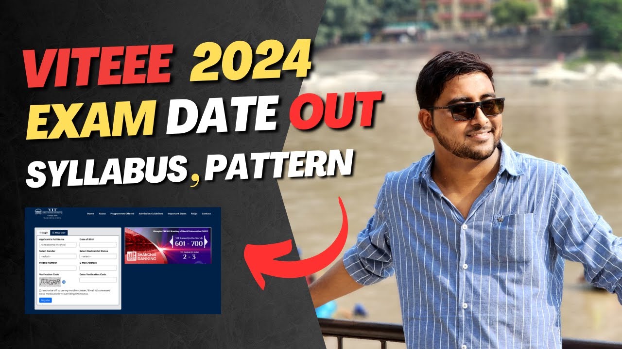 Viteee 2024 Exam Date | Viteee Registration 2024 | Viteee Exam Pattern ...