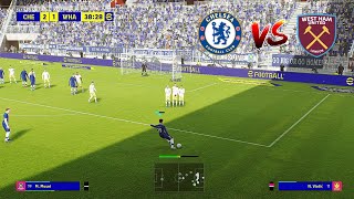 🔥 eFootball 2022 - Chelsea vs West Ham Full Match | Premier League | PS5 Gameplay (4K 60FPS)