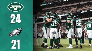 New York Jets vs. Philadelphia Eagles Highlights and Recap | Preseason Week 1