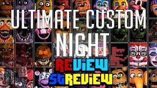 אולטימייט קאסטיום נייט - ביקורת - Ultimate Custom Night - Review - Hebrew