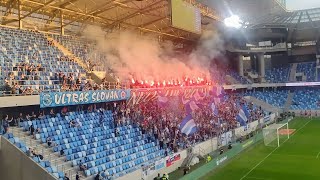 💙🇸🇰Ultras Slovan choreo 105 rokov SBA - ŠK Slovan vs MŠK Žilina