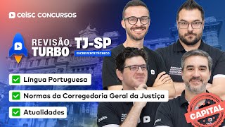 ✍️ Concurso TJ-SP CAPITAL | Português, NCGJ e Atualidades | Revisão Turbo